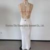 New Style Halter Neck Knitted Beach Dress - Sexy Long Beaded Wrap Skirt for Women