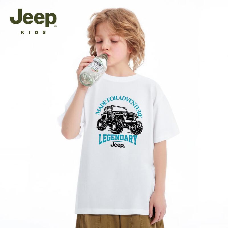 Jeep Kids Pure Cotton Short Sleeve T-Shirt 150