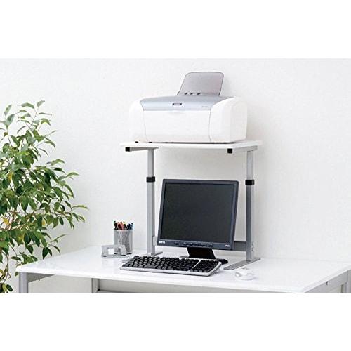 Nakabayashi Desktop Rack, Printer Stand, Desktop Stand, Width 50cm, Natural Wood Grain PRK-101NM
