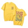 Hot Sale Cage The Elephant Pritn Double Sided Print Tshirt Man Hip Hop Vintage Loose T Shirt Men Women Fashion Harajuku T-shirts