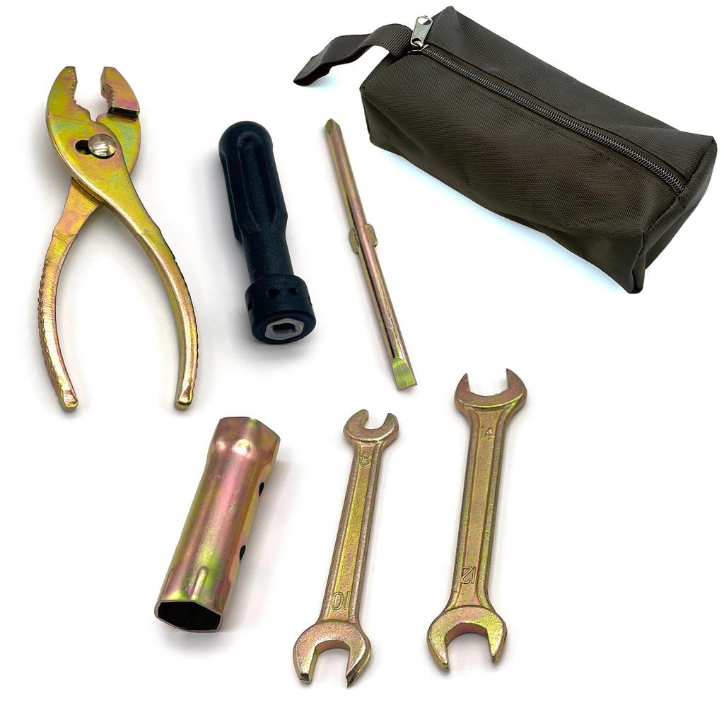 S-NET SN-388-KS A Car Tool Set, Motorcycle, Universal Tool, Bag Set, Wrench, Screwdriver, Plier, Wrench, Portable, Compact