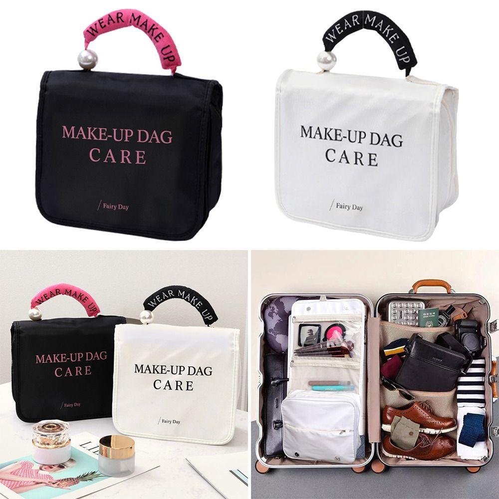 

Сумка для туалетных принадлежностей большой емкости, складная дорожная косметичка, модная женская косметичка