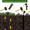 10Pcs/set Ground Nail Film Fixed Garden Pegs Greenhouse Film Weed Prevention Ground Cloth Sunshade Fly Net Plastic Fixed Pegs