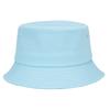 Cotton Solid Bucket Hat | Summer Sun Protection & Breathable Round Crown