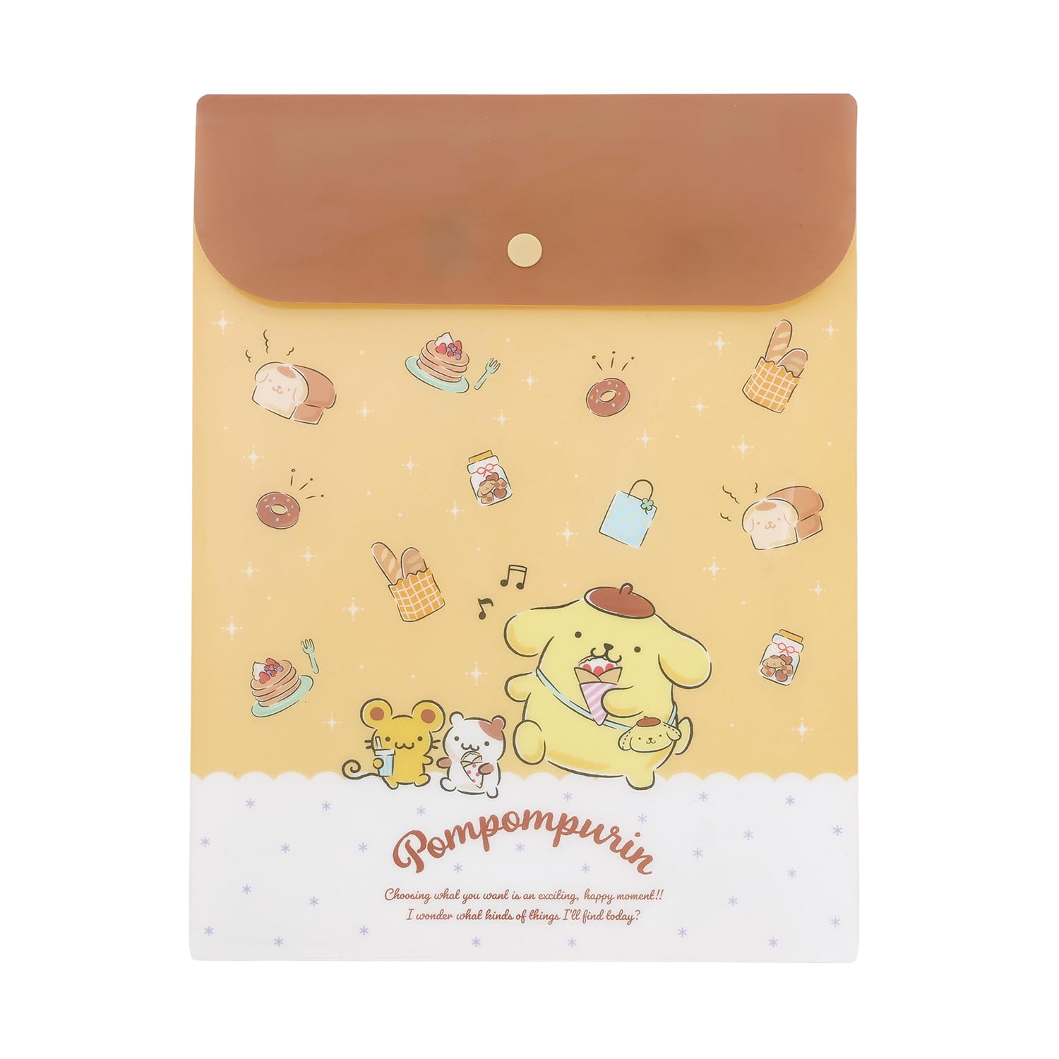 

M Plan Loose Leaf Case N Sanrio Characters Pom Pom Purin B5 001642-52