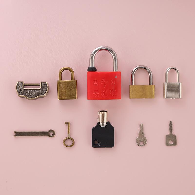 

Montessori Children S Unlocking Games Sensory Training Antique Small L Locks Early Education Puzzle Toys Daily Teaching Aids