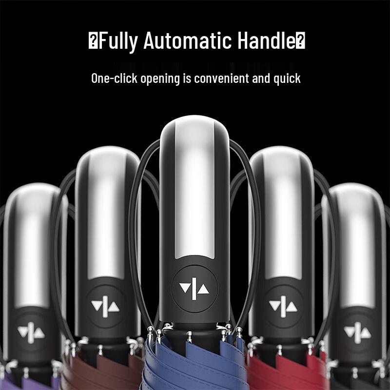 Nanqiao Large Automatic 24-Rib Rain & Sun Umbrella