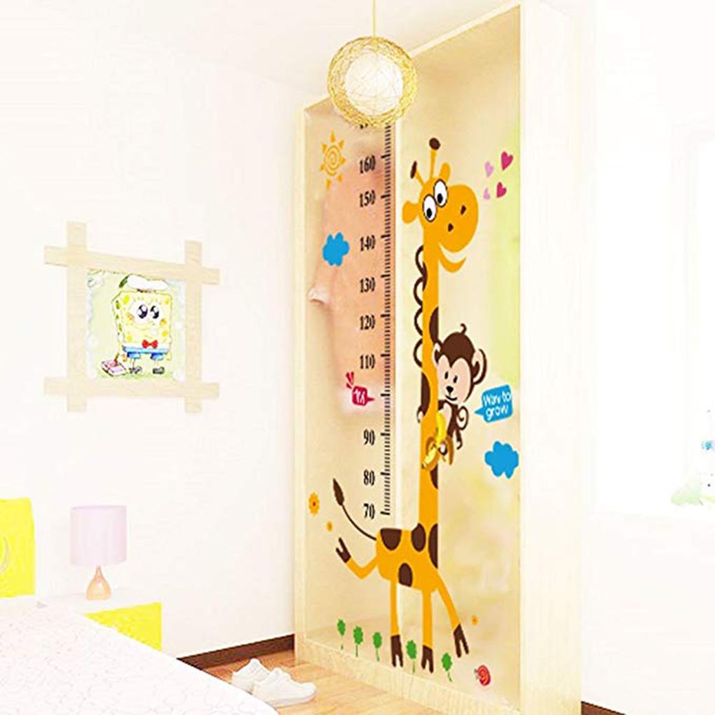 Removable Cartoon Giraffe Wallpaper Self Mural Decal