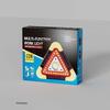 Solar-Powered Explosion-Proof Emergency Triangle Warning Light