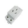 Delixi Electric DZ47X Series 10A Three-Pin DIN Rail Cabinet Module Socket