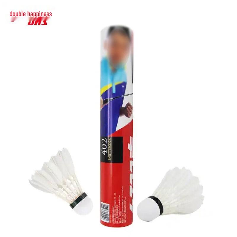 Red Double Happiness Badminton Shuttlecocks