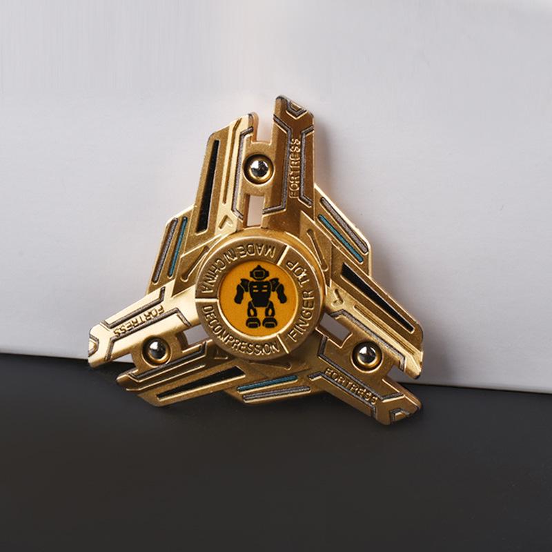 Children’s DIY Mecha Tank Transforming Finger Spinner Robot - Educational Decompression Toy