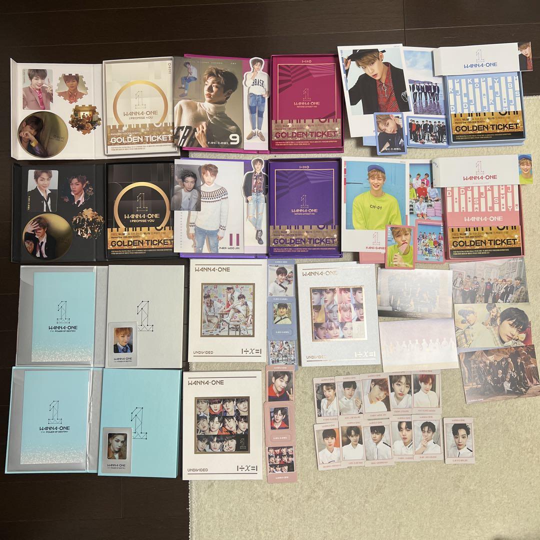 

[USED] wanna one CD bulk sale