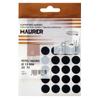 MAURER - Black Adhesive Screw Covers (Blister 20 Units)