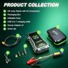 1000A Portable Jump Starter with Air Compressor for 12V Lithium Battery Power Bank Jumper Cables Red Supports 6.0L Gas 3.0L Die