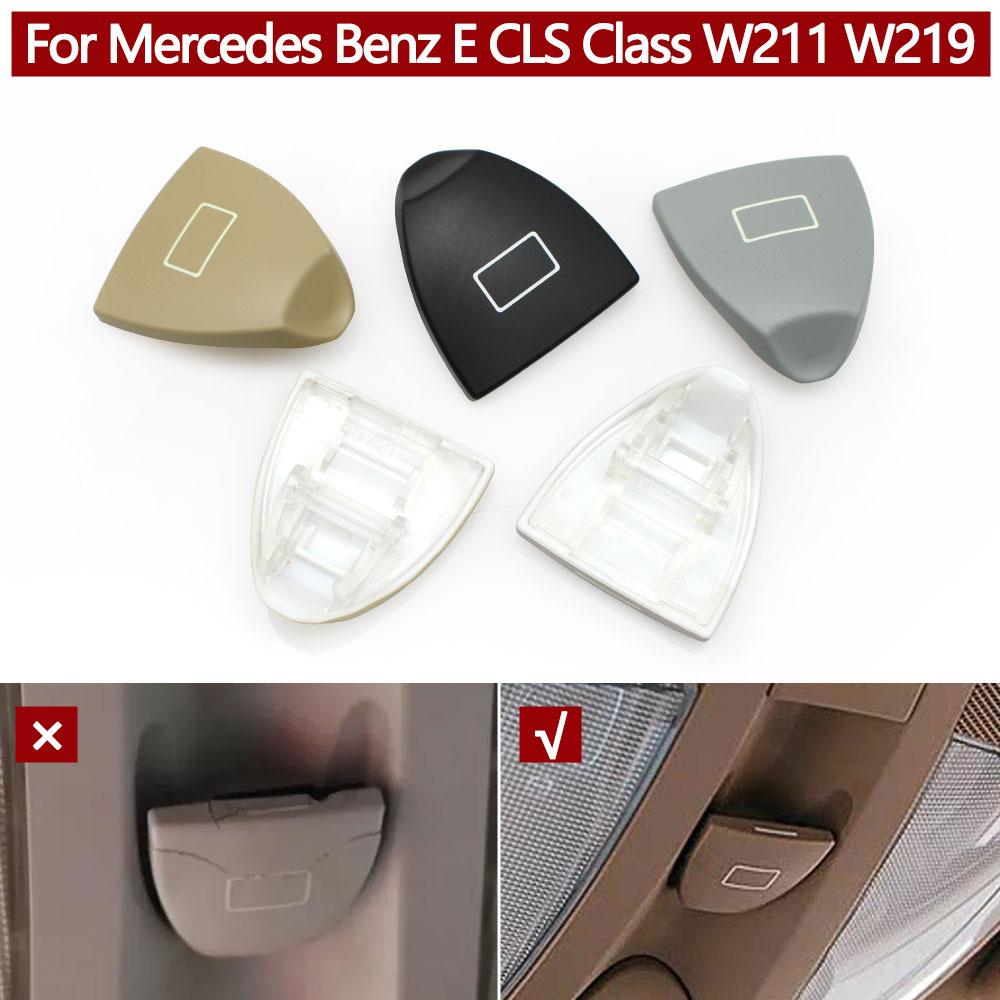 Car Interior Sunroof Window Switch Control Button Cover For Mercedes BENZ E CLS Class W211 W219 2003-2008 E200 E300 E350 E500
