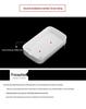 Wireless Waterproof Doorbell with Flash Alert & Elderly Pager - Battery Operated, No Plug Needed