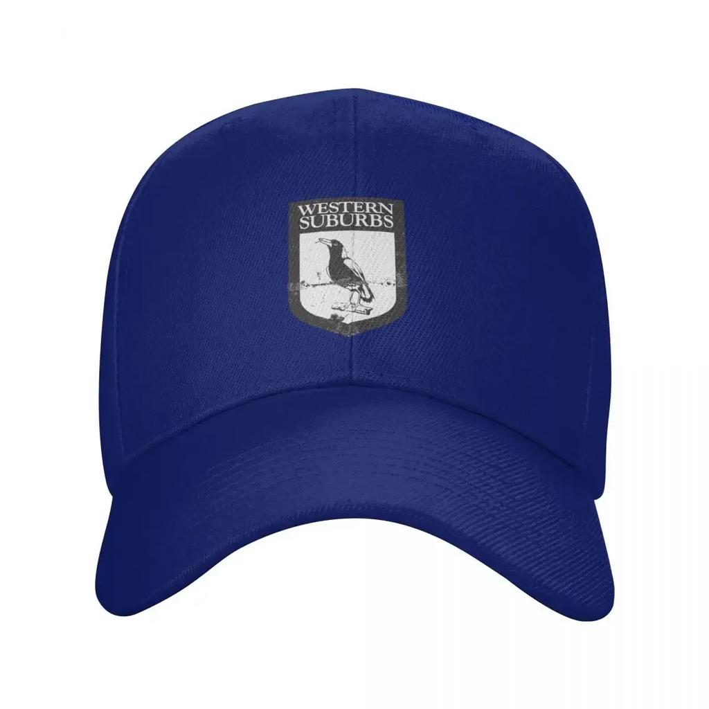Western Suburbs Magpies Retro Baseball Cap designer cap Golf Cap Sun Hat For Children Unisex Womens
