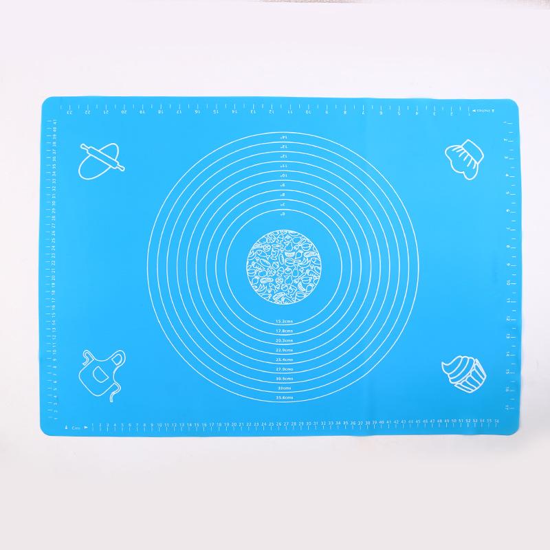 Large Silicone Mat Kitchen Kneading Dough Baking Mat Cooking Cake Pastry Non-stick Rolling Dough Pads Tools Sheet Accessories