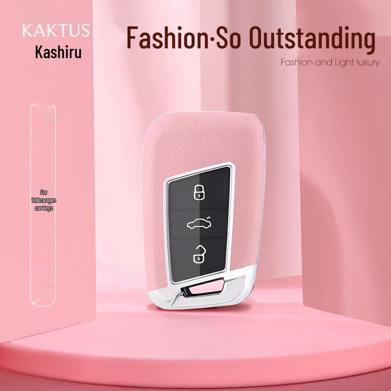 KAKTUS Car Key Case for Volkswagen Magotan, CC, Passat – Protective Cover