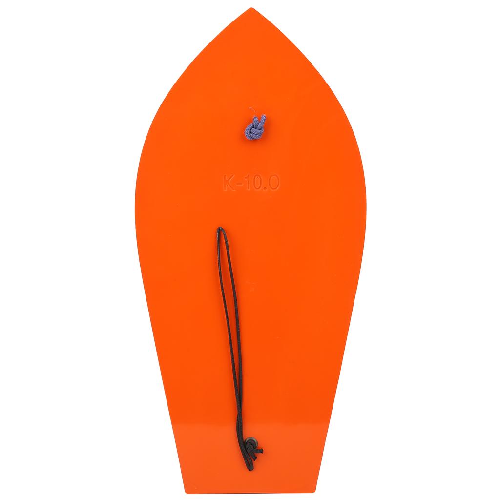 Plastic Fishing Trolling Diving Board Orange Color Portable Tool Accessory for Fishing