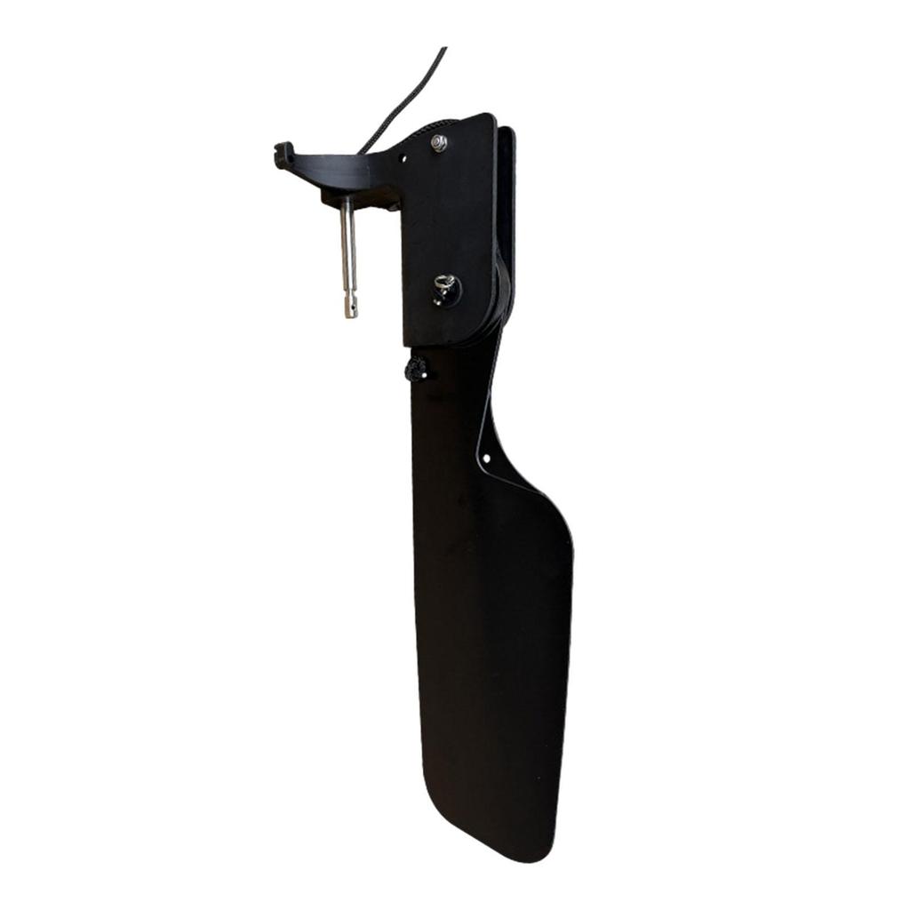 Kayak Tail Rudder Canoeing Accessory PVC Replace Parts, Foot Control Canoe Boat for