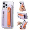 Kickstand Zipper Wallet with Card Holder Plastic Phone Case for iPhone 16 15 14 11 Pro Max XS XR 7 8 Plus 13 12 Mini Cover