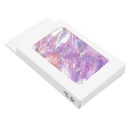 Nail Art Glass Film Paper Holographic Transfer Foil Decal Sticker Manicure Decor