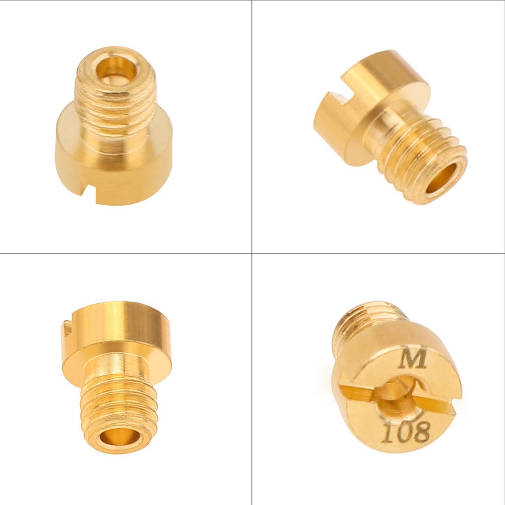 16pcs 5mm Carburetor Main Jet Kit Fit for Mikuni Vm22 Vm24 Vm26 / 125cc 150cc 200cc 250cc / Dirt Bike Pit Bike ATV
