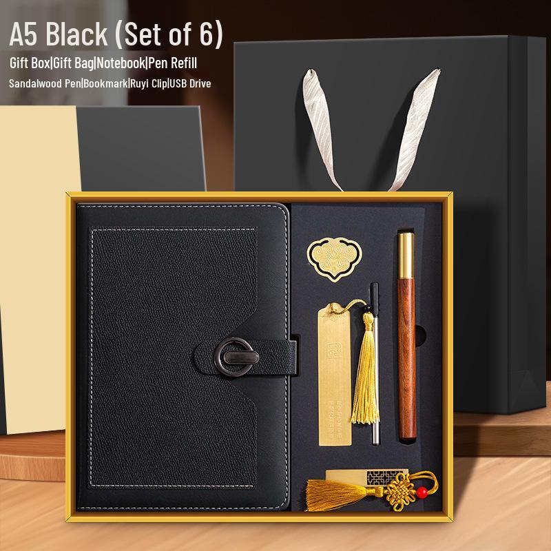 Luxury Custom Notebook Gift Set for Teachers - Practical and Elegant Souvenir