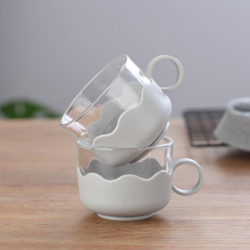 High Temperature Glass Pitcher Set: Nordic Iced Water, Fruit Teapot, Beer, and Cold Brew Pitcher with Scale.