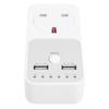Timer Socket Double Control 2USB Ports Multifunctional Outdoor Timer Outlet for Refrigerator UK Plug