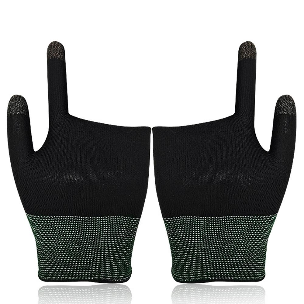 

1 Pair Touchscreen Gaming Gloves High-Sensitive Anti-Sweat Seamless Game Gloves Black