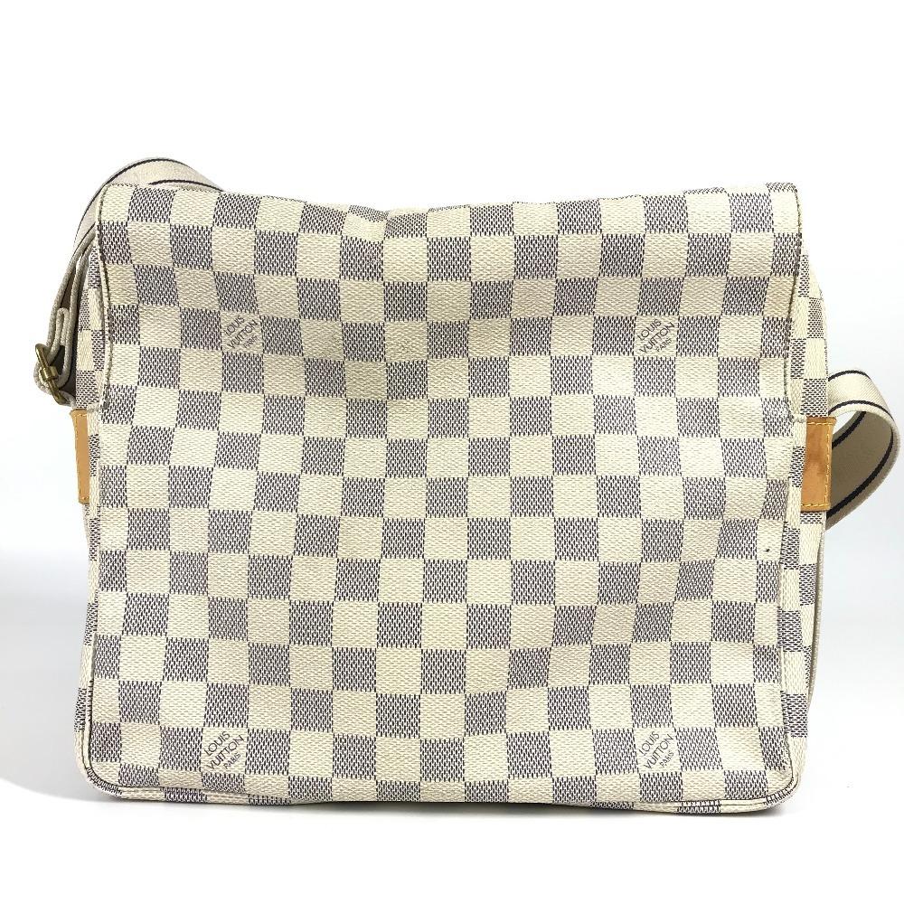 Louis Vuitton N51189 Damier Azur Naviglio Bag Crossbody Shoulder Bag