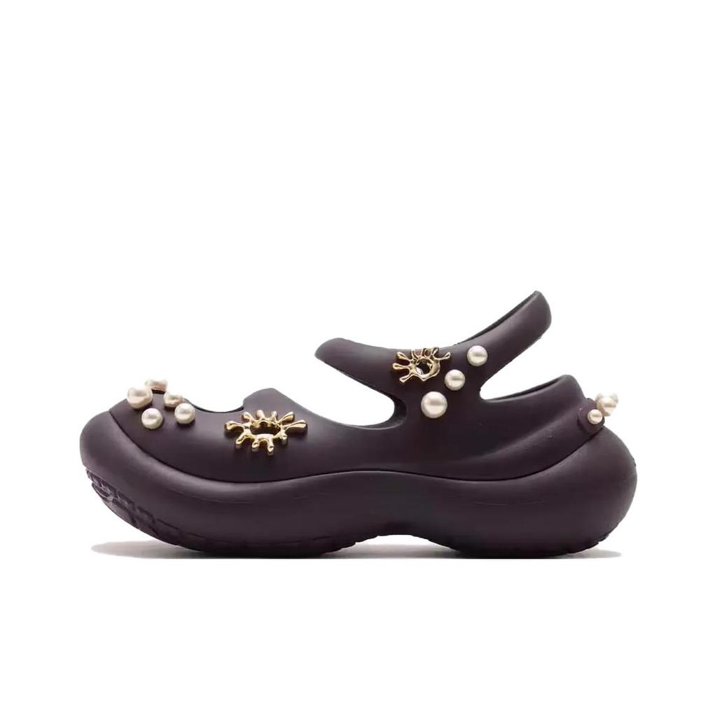 Crocs Phaedra Comfortable Minimalist Beach Sandals Women Sandals Purple 209561-6WR