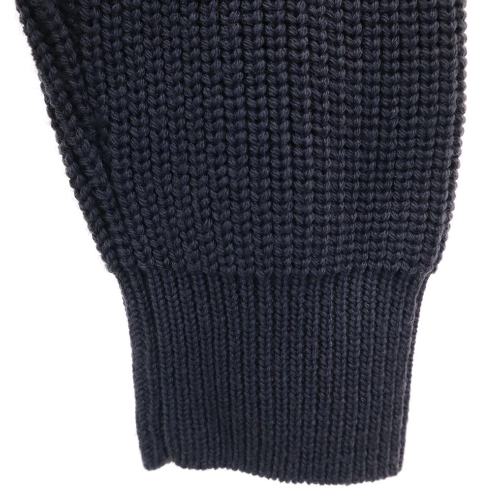 BATONER Made In Japan Wool Long Sleeve Knit Cardigan 1 Gray Thick Men's Used