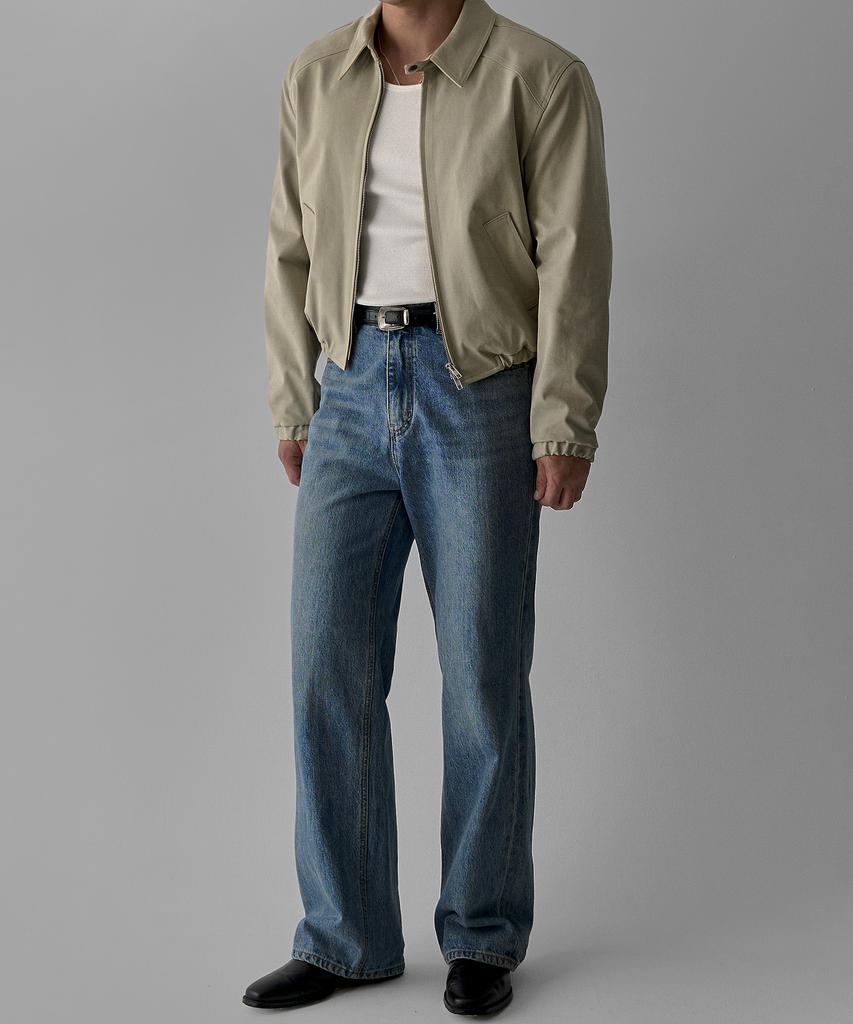 BOWLOW PRODUCT Cotton Swing Top Jacket [Beige]