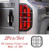 Car Door Handle Bowl / Rearview Mirror / Rear Tail Light Cover Trim For BYD Leopard 5 2024 2025 5D Carbon Fiber Look Accessories