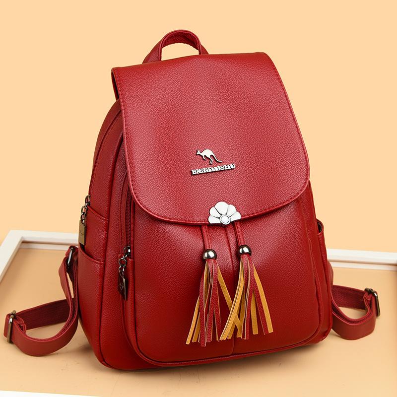 Classic Leisure Trend High Quality Oxford Large Capacity Women's Backpack New Fashion Design Commuter Zipper Bag