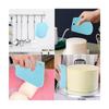 3PCS/Lot Cream Scraper Smoother DIY Cake Decorating Fondant Pastry Cutters Molds Kitchen Scrapers Baking Spatulas Tools