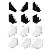 Tiered Acrylic  Shelf Visible Storage Solution For Accessories Home Shop Use Handbag Purse Display Shelf Rack