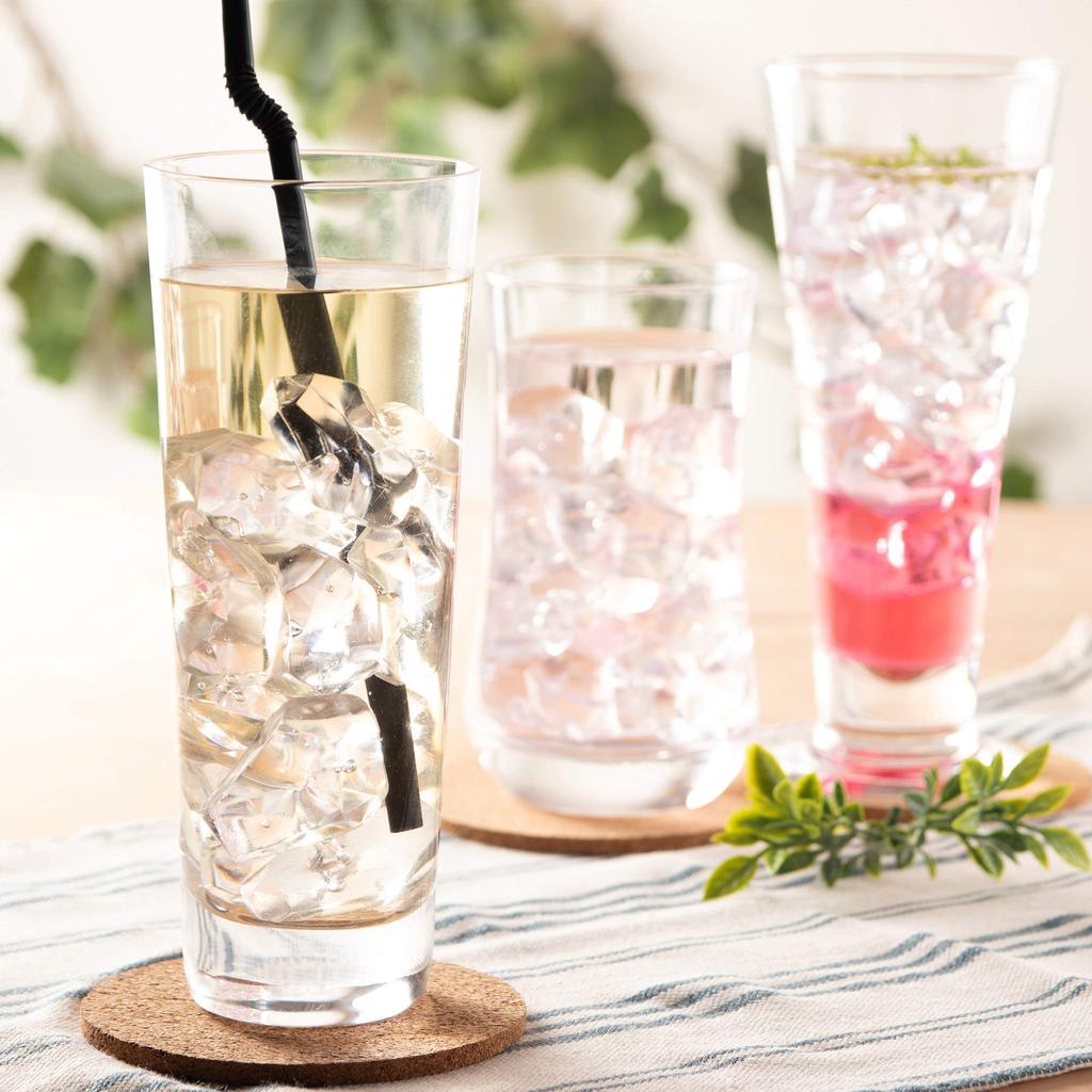 Toyo Sasaki Glass Zombie Glass New Conical Zombie 360ml Set of 6 Made in Japan Dishwasher safe Glass cups Juice glasses Beer glasses Highball glasses
