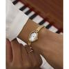 TIMEX Cabatina Quartz Watch 3 ATM Water Resistance Mineral Glass White Dial TW2Y27200 Ladies