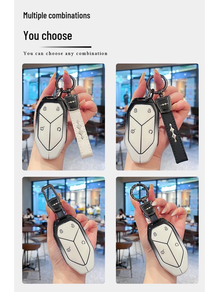 BYD Formula Leopard Key Cover: Fits Leopard 3, 5, 8 & Includes Titanium 3 Metal Key Ring