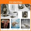 Bold Elephant Shower Curtain Waterproof Colorful Polyester Bathroom Curtain With Easy Install Hooks