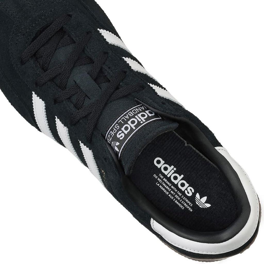 Adidas Handball Spezial Low Pro Core Size W, Black/Footwear White/Gold, KJ3629, 24.5cm