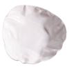 10 Inch European White Ceramic Western Steak Plate Pleated Irregular Soup Bowl Home Fruit Salad Dessert Plate Kitchen Tableware