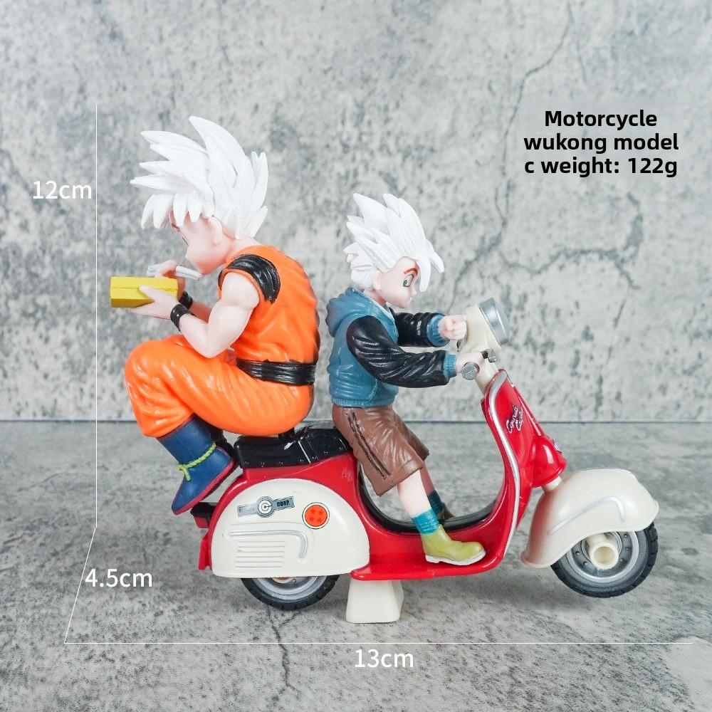 Dragon Ball Son Goku And Gohan Pvc Model Set With Collectible Design For Anime Enthusiasts