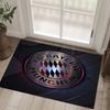 Bayern Munich Design Crystal Velvet Carpet Cozy Non?Slip Printed Rug For Bedroom Living Room Entrance