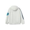 Li Ning Sports Trend Series Color Block Loose Hooded Windbreaker Unisex Outerwear Antarctic-Gray YFDT207-1